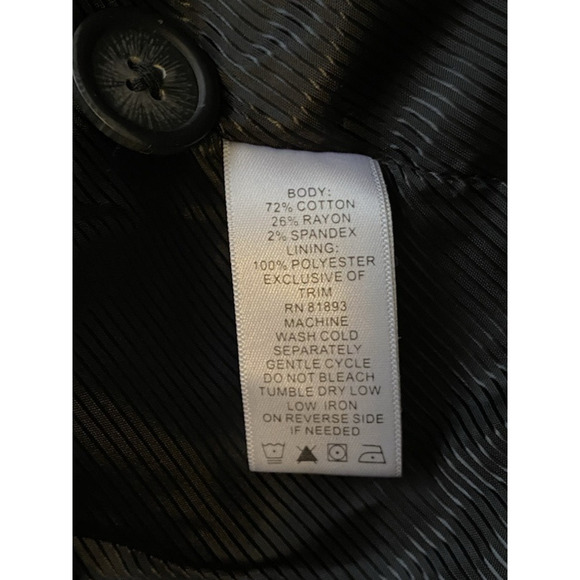 Friotto Velvet Blazer Womens Size 10 Black Career Suit Jacket Soft Sports Coat - Picture 7 of 13